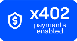 x402 payments enabled